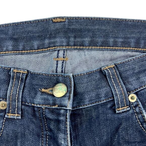 Pre-Loved Ice Iceberg Women US 27 Denim Skinny Blue Jeans Straight Leg Pants - Picture 9 of 10